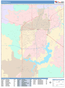 Springfield Digital Map Color Cast Style