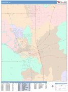 Stockton Digital Map Color Cast Style