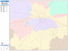 Tyler Digital Map Color Cast Style