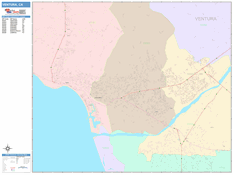 Ventura Digital Map Color Cast Style
