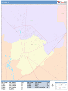 Victoria Digital Map Color Cast Style