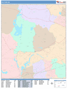 Waltham Digital Map Color Cast Style