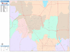 Warren Digital Map Color Cast Style