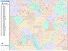 Washington Digital Map Color Cast Style