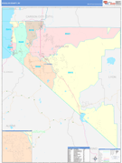 Douglas County, NV Digital Map Color Cast Style