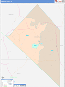Esmeralda County, NV Digital Map Color Cast Style