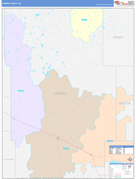 Garden County, NE Digital Map Color Cast Style