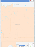 Garfield County, NE Digital Map Color Cast Style