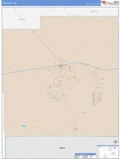 Luna County, NM Digital Map Color Cast Style