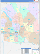 Polk County, IA Digital Map Color Cast Style