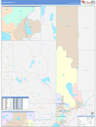 Washoe County, NV Digital Map Color Cast Style