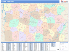 Tennessee Central Sectional Digital Map