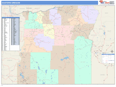 Oregon Eastern Sectional Digital Map