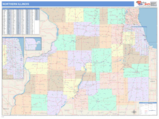 Illinois Northern Sectional Digital Map