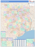 Texas North Eastern Sectional Digital Map