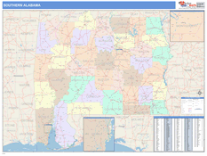 Alabama Southern Sectional Digital Map