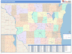 Wisconsin Southern Sectional Digital Map