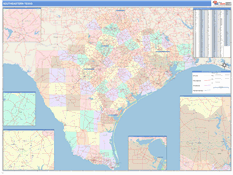 Texas South Eastern Sectional Digital Map