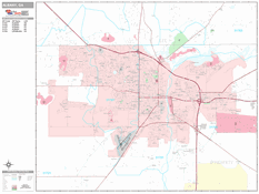 Albany Digital Map Premium Style