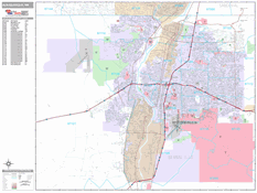 Albuquerque Digital Map Premium Style