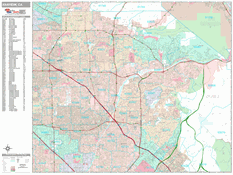 Anaheim Digital Map Premium Style