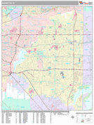 Arlington Digital Map Premium Style