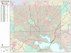 Baltimore Digital Map Premium Style