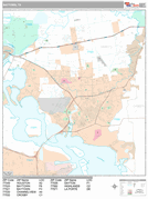 Baytown Digital Map Premium Style