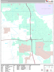 Bellevue Digital Map Premium Style