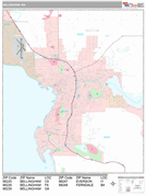 Bellingham Digital Map Premium Style