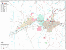 Binghamton Digital Map Premium Style