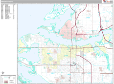 Bradenton Digital Map Premium Style