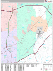 Brookhaven Digital Map Premium Style