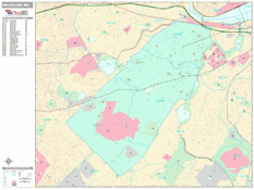 Brookline Digital Map Premium Style