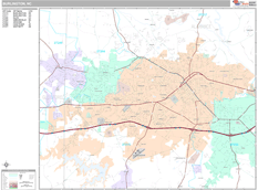 Burlington Digital Map Premium Style