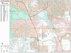 Centennial Digital Map Premium Style