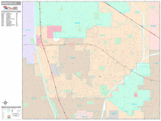 Cerritos Digital Map Premium Style