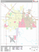 Champaign Digital Map Premium Style