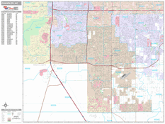 Chandler Digital Map Premium Style