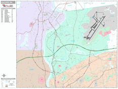 Chicopee Digital Map Premium Style