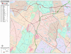 Clifton Digital Map Premium Style