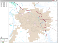 Conway Digital Map Premium Style