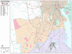 Cranston Digital Map Premium Style