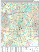 Dallas Digital Map Premium Style