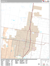 Edinburg Digital Map Premium Style