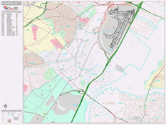 Elizabeth Digital Map Premium Style