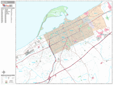 Erie Digital Map Premium Style