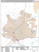 Frederick Digital Map Premium Style