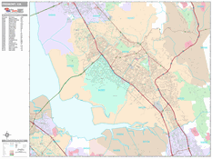 Fremont Digital Map Premium Style