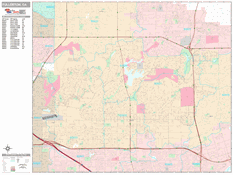 Fullerton Digital Map Premium Style